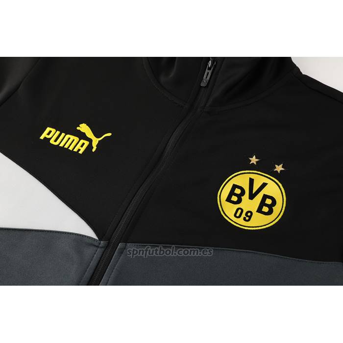 Chandal de Chaqueta del Borussia Dortmund 2024-2025 Gris